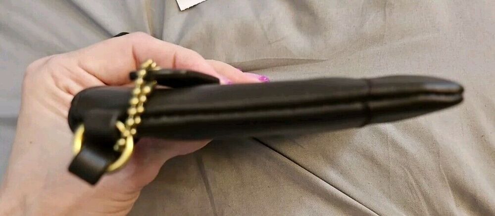 Coach CAMPBELL LEATHER SMALL WRISTLET (COACH F50078 Mahogany NWT - Picture 7 of 7